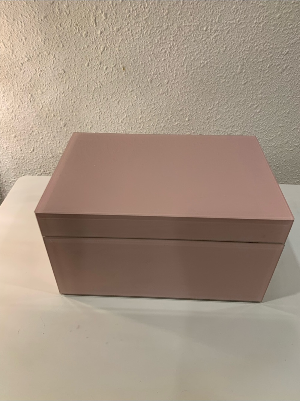 Blush Pink Rectangular Jewelry/Storage Box